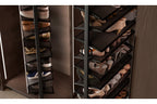 GTV 180° rotating wardrobe shoe carousel 10 shelf view 9