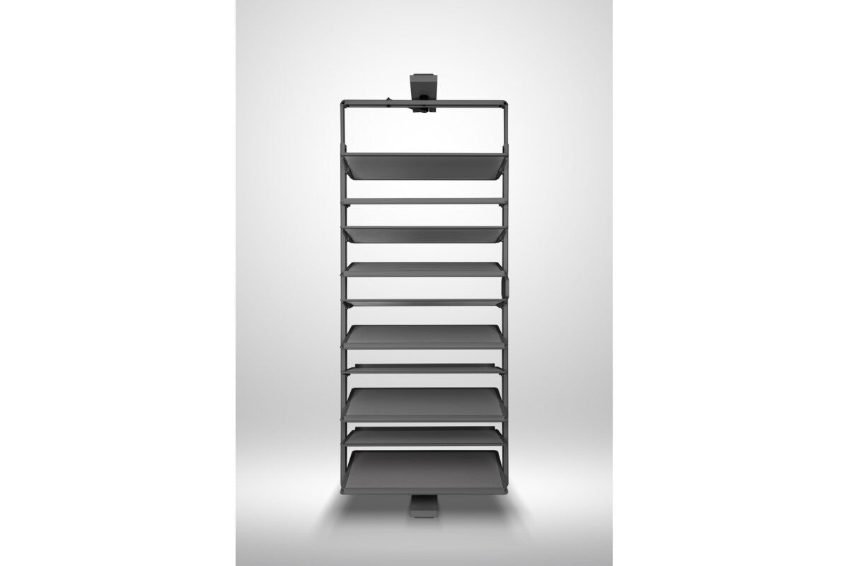 GTV 180° rotating wardrobe shoe carousel 10 shelf