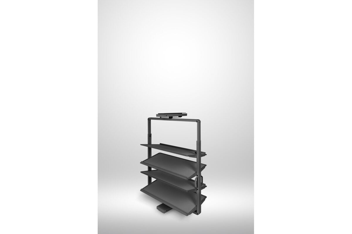 GTV 180° rotating wardrobe shoe carousel 4 shelf view 11