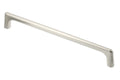 GTV OCTAVIO Bar Handle 192/202mm Brushed Steel Inox