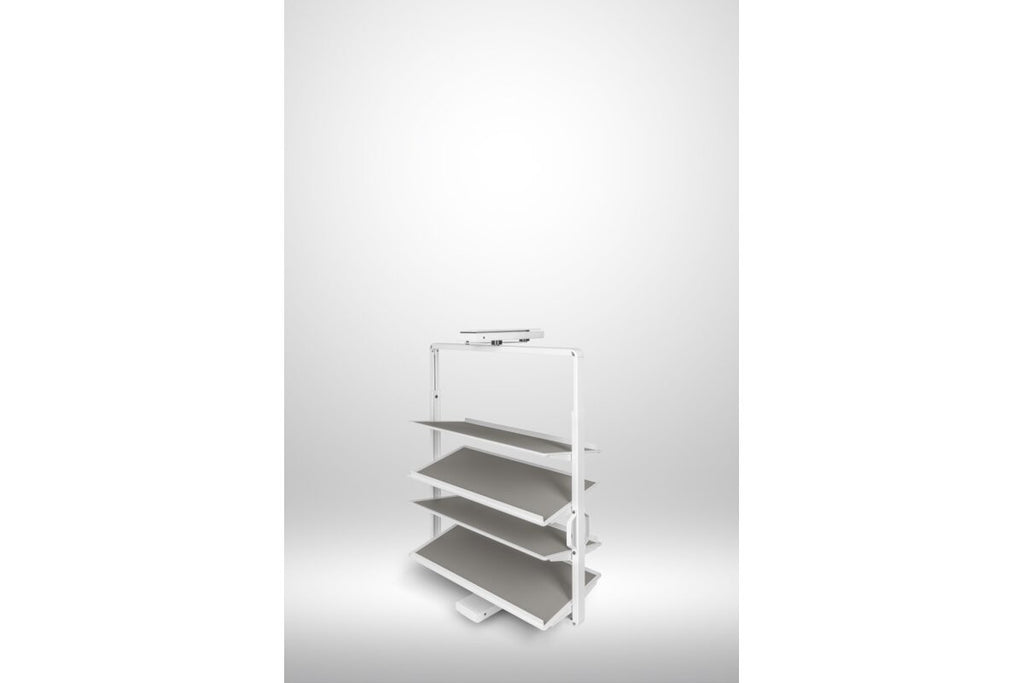 GTV 180° rotating wardrobe shoe carousel 4 shelf view 7