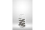 GTV 180° rotating wardrobe shoe carousel 4 shelf view 7