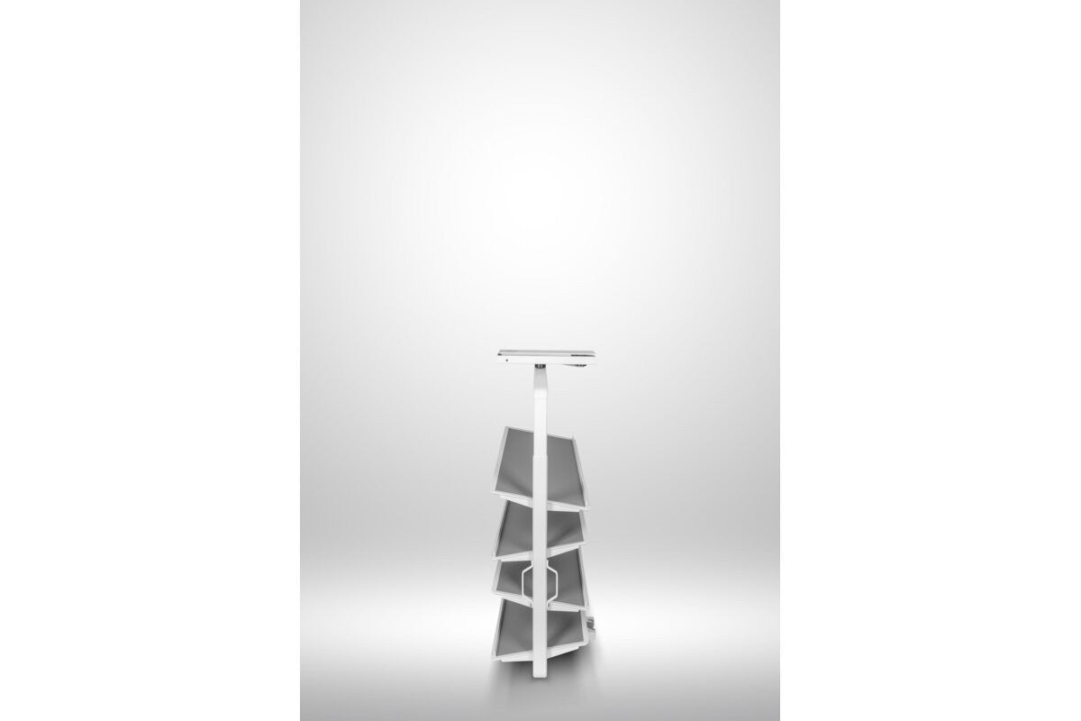 GTV 180° rotating wardrobe shoe carousel 4 shelf view 6