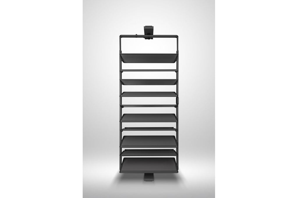 GTV 180° rotating wardrobe shoe carousel 10 shelf view 10