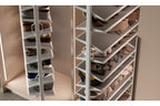 GTV 180° rotating wardrobe shoe carousel 10 shelf view 3