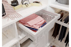 Pull-Out Wardrobe Rattan Basket Drawer 800mm view 9
