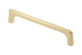 GTV OCTAVIO Bar Handle 192/202mm Brushed Gold