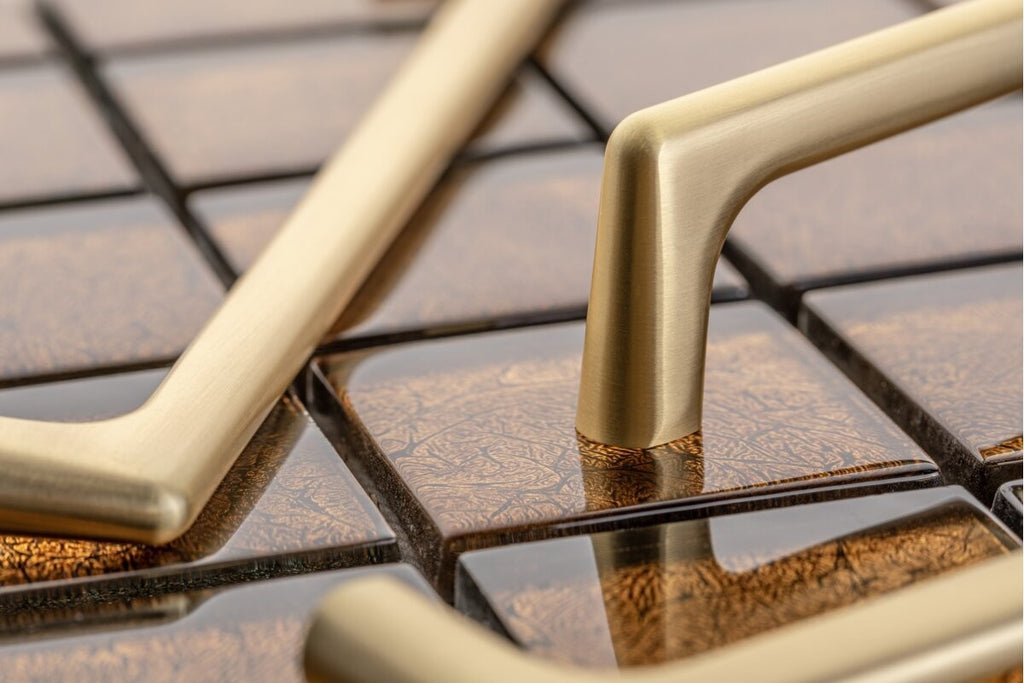 GTV OCTAVIO Bar Handle 320/330mm Brushed Gold view 4